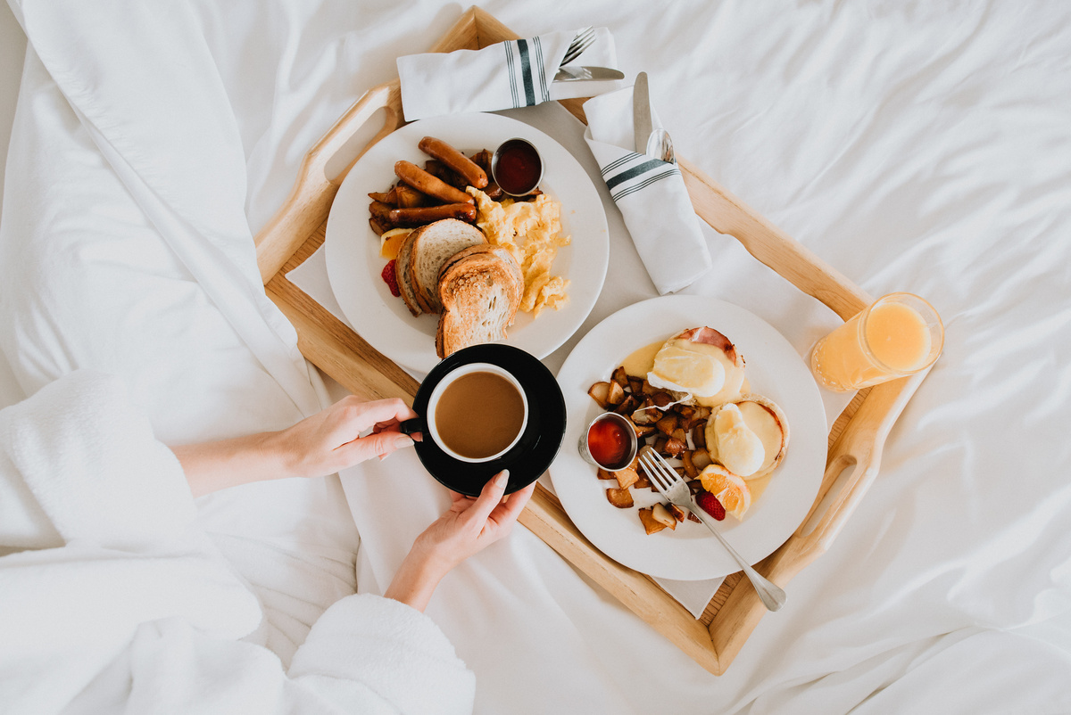 Breakfast in bed